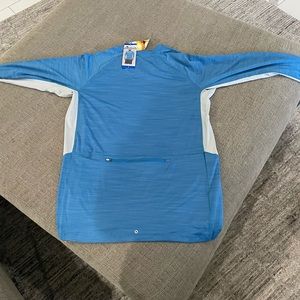 Mens UV protection Upf 50 shirt . swimming , running , outdoor work .